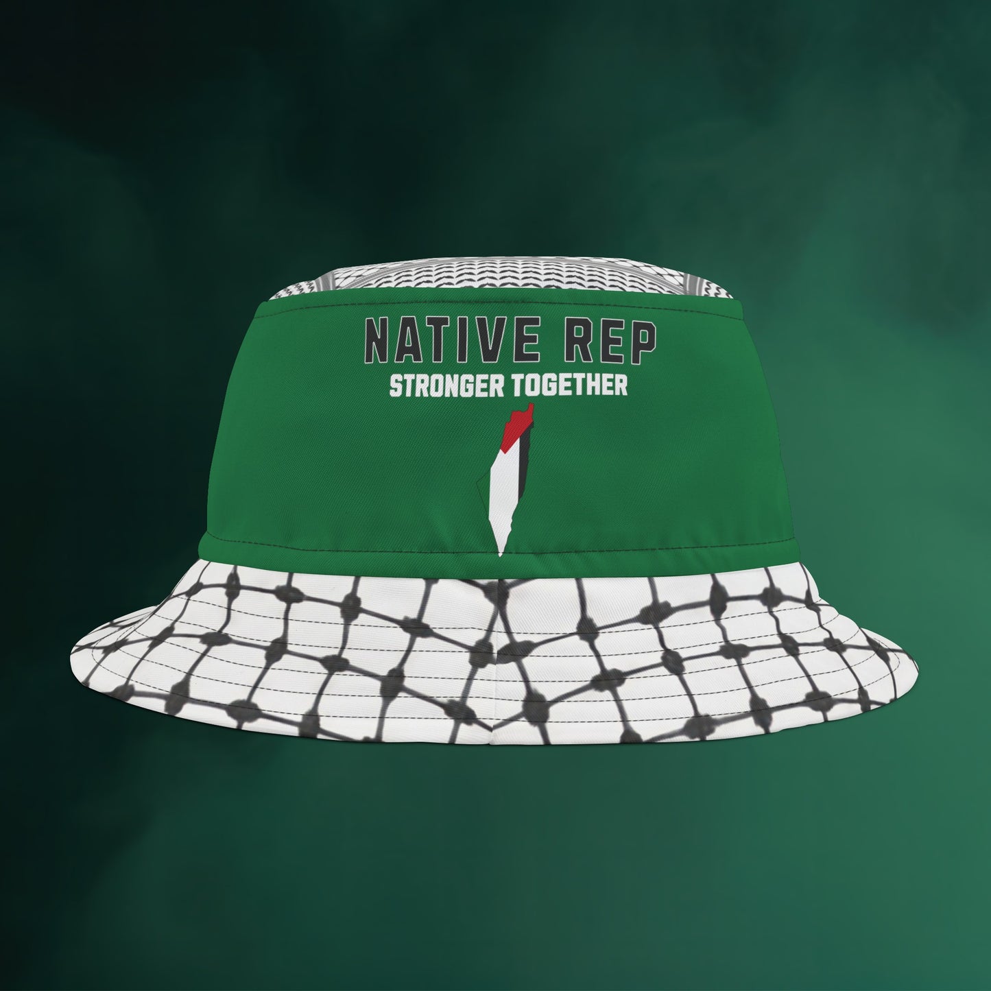 Native Rep Palestine Bucket Hat