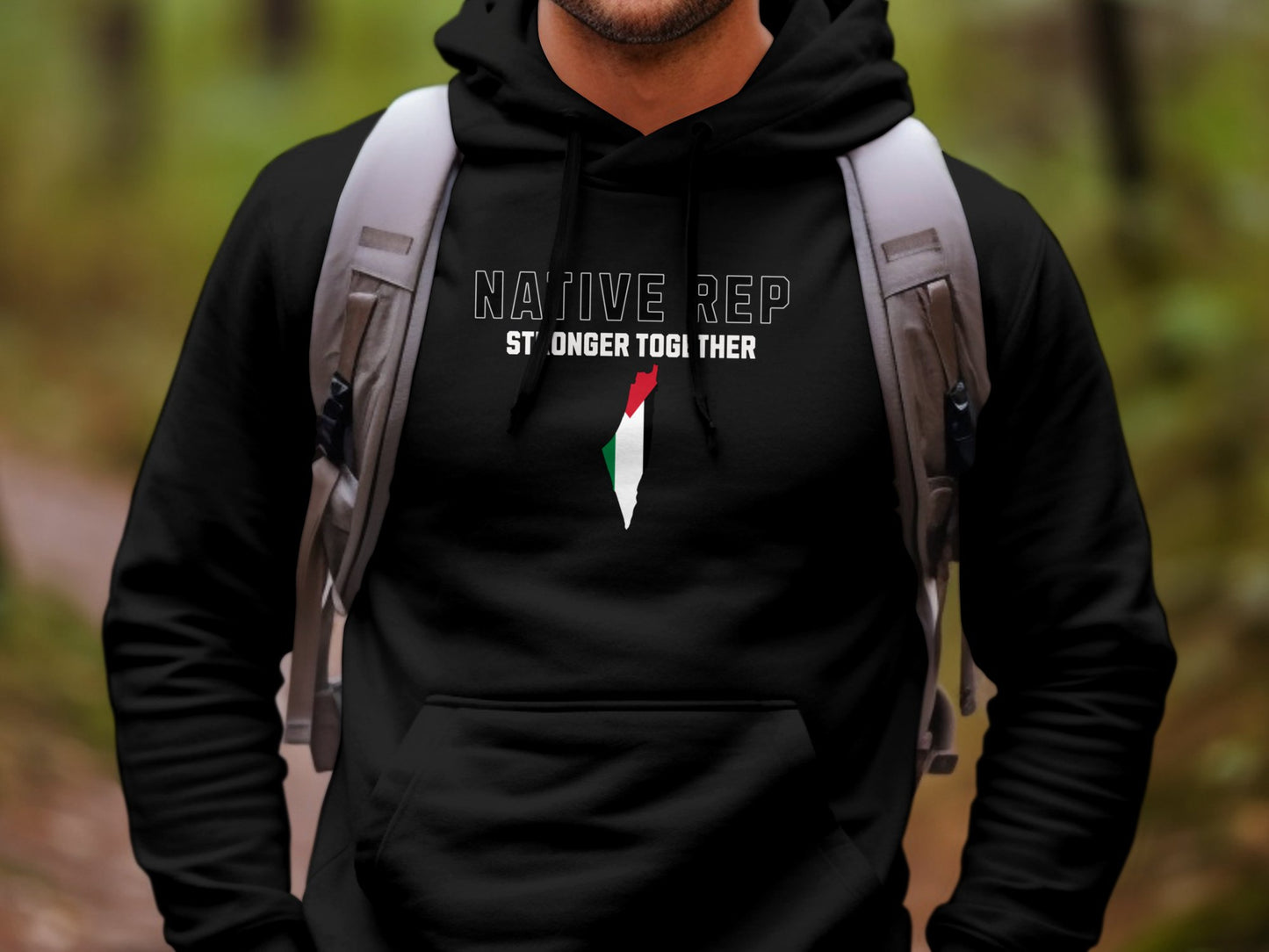 Native Rep Palestine Hoodie