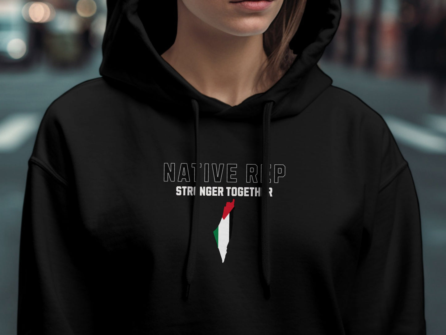 Native Rep Palestine Hoodie